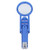 Elderly Nail Clipper Stainless Steel Adjustable Fingernail Toenails Cutter with Magnifying GlassBlue