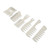 6pcs Men Hair Styling Comb Set Double Sided Wide Rounded Teeth Hair Grooming Combs for Salon Home