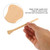100pcs Wooden Wax Spatula Tongue Depressor Disposable Facial Mask Hair Remove Cream Applicator
