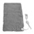 Electric Heating Pad Home Adjustable Neck Shoulder Soreness Relief Heated Pad Silver Gray 29.9 X 15.7 Inch EU Plug 220‑240V