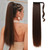 Long Straight Ponytail Hair Extension for Women Natural Looking Wrap Arround Ponytail Wig 26in Length for Daily Wear