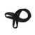 Hair Tinsel Safe Reliable Beautiful Durable Decorative Attractive Extensions for Parties Fashion ShowsBright Black