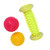 3pcs Deep Tissue Massage Ball Set Promote Circulation Various Textured Sole Massager Ball for Hand Shoulder Leg