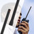 4PCS Portable VHF Rubber Handheld Two Way Radio  Walkie Talkie Radio Antenna for ICOM