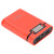 DIY Mobile 18650 Battery Charger Power Bank 4 Batteries Capacity Box Micro Input 2 Way Charging with LCD DisplayRed