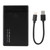 W25a831 2.5'' USB3.1 Type C SATA Mobile Scratch resistant Hard Disk Case HDD Enclosure(Black)