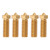 5pcs CHT V6 3D Printer Nozzle 3 Holes High Flow 30Mohs Hardness High Flow Print Head Nozzle for Ender 3 1.75mm PLA ABS 0.4mm