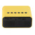 Portable Mini Projector Home Theater Mobile Phone Projector for Screen Projection 100‑240VYellow US Plug