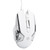 AJAZZ Wired Mouse 6 Button 4Speed DPI Adjustable Plug in Computer External Input Device(White )