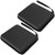 2Pcs EVA Hard Package Case  Storage Portable Bag Protective Case with Lacing for 2DSBlack