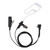 Walkie Talkie Earpiece 2 Pin Acoustic Tube Headset with Mic PTT for Motorola Radio