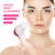 Factory direct selling five-in-one facial cleansing instrument, electric rotating facial cleansing instrument, facial massager, pore cleaner, facial brush Rose pink