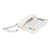 C199 Fixed Telephone Home Wired Landline Business Office Corded Phone Desk Large DisplayWhite