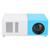J9 Mini Portable Projector LED Home Theater Video Media Player Projector with Rack 100‑240V White Blue US Plug