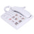 LD‑858HF Big Button Telephone Amplified Photo Memory Corded Landline for Seniors Elderly
