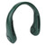 Neck Fan Multifunction 3 Adjustable Speeds Rechargeable Low Noise Bladeless Wearable Cooling Fan for Office Outdoor Green