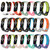 Replacement Bands Compatible for Xiaomi Band 7 Soft Silicone Wristbands Adjustable Wrist Strap for Women Men