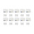 50Pcs Cat5e Unshielded Network Module 90 Degree Punch Down Cat5e RJ45 Ethernet Module Network Connector
