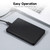 4TB USB2.0 Portable Hard Disk Mobile Hard Drive High-speed Transmission Large Capacity Shockproof Plug and Play Black