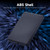 4TB USB2.0 Portable Hard Disk Mobile Hard Drive High-speed Transmission Large Capacity Shockproof Plug and Play Black