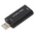 Video Capture HighDefinition Multimedia Interface USB2.0 Video Record Card for OBS VLC Amcap(Black )