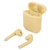 TWS Bluetooth 5.0 Wireless Earbuds Touch Control Headset Earphone with Charging CaseYellow