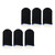 24 Stitch Carbon Fiber Gaming Finger Sleeves Anti Sweat Cell Phone Game Fingertips
