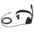 Telephone Headset Monaural Customer Service Headphones with Mic for Call Center Telemarketing