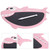 8.5in Cartoon LCD Writing Tablet Color Font Electronic Intelligent Drawing Board Pad for Home KidPink