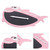 8.5in Cartoon LCD Writing Tablet Color Font Electronic Intelligent Drawing Board Pad for Home KidPink