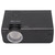 Mini Projector HIFI Stereo Full HD Portable Home Theater Multimedia Projector for TV Boxes PC Tablet 100‑240VEU Plug Black