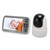 5 Inch Infant Monitor 720P HD Night Vision Temperature Monitoring Two Way Talking Lullaby 2x Zoom 1000ft Range for Home EU Plug