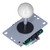 Arcade Joystick Classic 5 Pin 8 Ways Arcade Joystick Replacement Parts for Xbox 360 for PS2 for PS3White