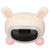 Kids Wake Clock Cartoon Kids Sleep Training Clock with Night Light Sound Machine for Children Bedroom Decor Rabbit