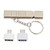 Whistle Flash Drive SOS Outdoor Waterproof USB3.0 120dB Sound Multifunction Zinc Alloy U Disk with Key Chain for Computer16GB Silver
