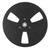 1/4 7 Inch Empty Reel Aluminum Alloy Universal 3 Open Hole Takeup Reel Replacement Recording Opening Machine Part Black