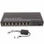 Fiber Ethernet Media Converter 1 Optical Port 8 Electrical Port 10 100 1000M Gigabit SFP Ethernet Fiber Switch 100‑240V US Plug