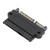 Adapter SAS to SATA Port Hard Drive to Mainboard 15PIN Converter SFF8482 Black Plastic Shell(ShootThrough（10310） )