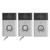 Smart Wireless Doorbell Two Way Calls 2 Outdoor Receivers 1 Indoor Transmitter Stable Home Wireless Doorbell Silver