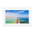 10 Inch Digital Photo Frame HD 1024x600 LED Electronic Photo Frame with Remote Control White 100‑240V EU Plug