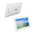 10 Inch Digital Photo Frame HD 1024x600 LED Electronic Photo Frame with Remote Control White 100‑240V EU Plug