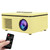Projector Mini LED Portable 1080P HDMI MultiFunction Home Theater S361 (Yellow )