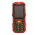 Senior Cellphone 2G 2.6in Ultrathin 16800mAh High Volume Elderly Mobile Phone With Charging Line for Calling Red