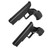 VR Game Pistol Grip Professional Comfortable VR Game Pistol Controller for Oculus Quest 2 Accessories