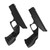 VR Game Pistol Grip Professional Comfortable VR Game Pistol Controller for Oculus Quest 2 Accessories