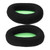 Headset Ear Cushions Replacement Headphone Earpads Ear Cover for KHX-HSCP HyperX Cloud II 2(Textured Green )