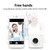 Bluetooth Camera Clicker Smart Wireless Mini Photo Video Shutter Remote Control for IOS PhonesStyle Four (xp6)