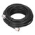 RF Coaxial Cable Black UHF Male to PL259 Electronic Converter Wires RG‑58 15 Meters