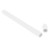 5Sets NonSlip Stylus Pen Sleeve Tablet Touch Pen Soft Silicone Fall Protective Cover for iOS Pencil 2(White )
