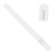 5Sets NonSlip Stylus Pen Sleeve Tablet Touch Pen Soft Silicone Fall Protective Cover for iOS Pencil 2(White )